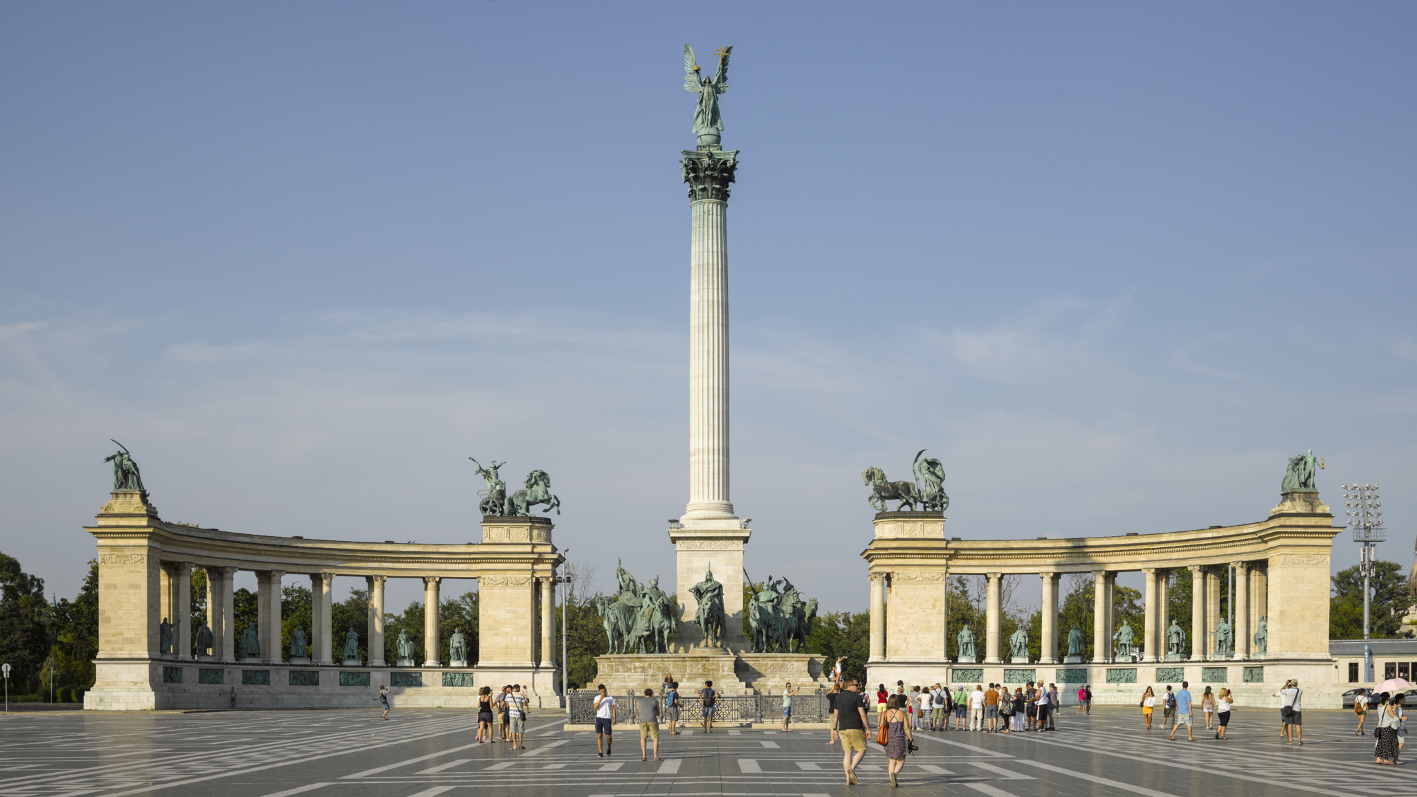 Chariots of Fire and Peace: The Hidden Symbols in Budapest’s Heroes’ Square